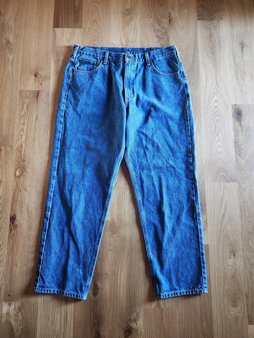 Classic Men’s Carhartt Blue Denim Jeans 38x30